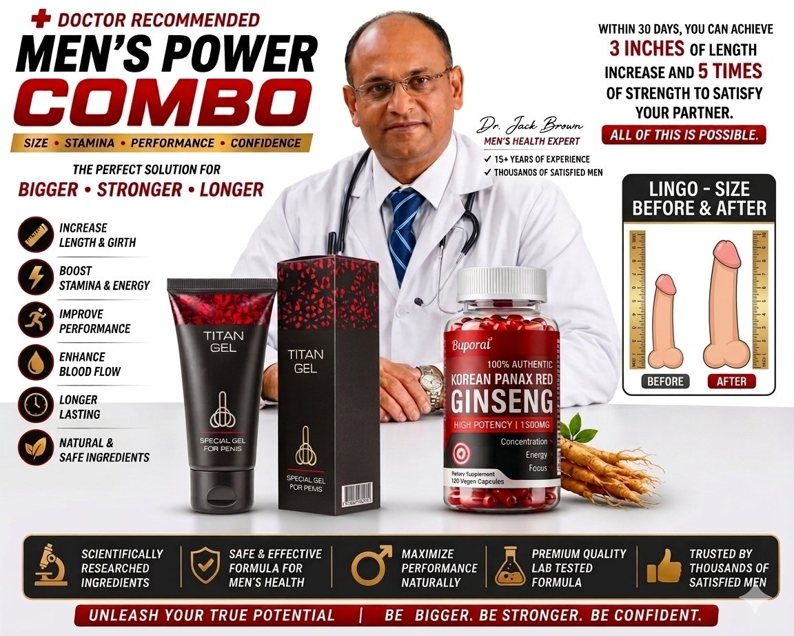 Ultimate Men’s Performance Combo Encrease your penis size